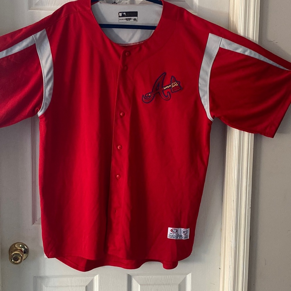 Vintage Atlanta Braves Jersey True Fan Series 2X